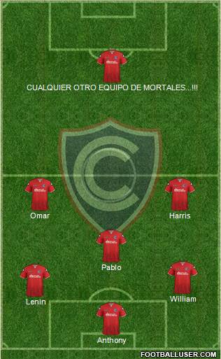 ADFPC Cienciano Formation 2016