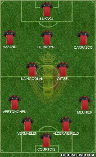 Belgium Formation 2016