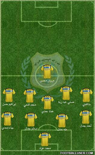 Ismaily Sporting Club Formation 2016