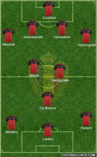 Belgium Formation 2016