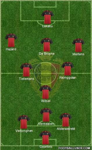 Belgium Formation 2016