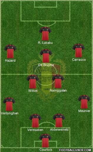 Belgium Formation 2016