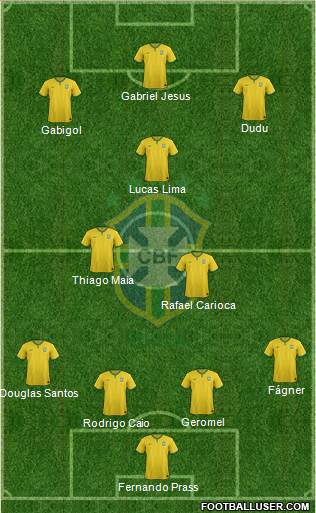 Brazil Formation 2016