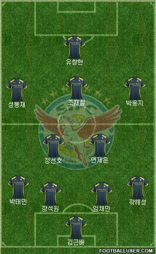 Seongnam Ilhwa Chunma Formation 2016