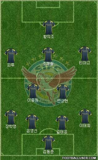 Seongnam Ilhwa Chunma Formation 2016