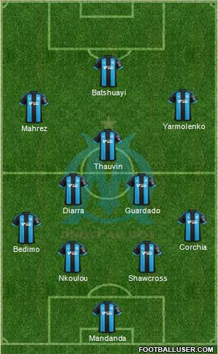Olympique de Marseille Formation 2016