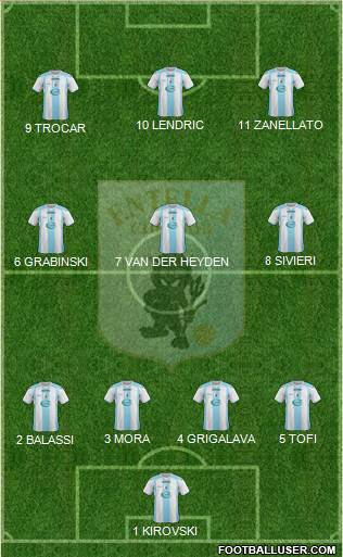 Virtus Entella Formation 2016