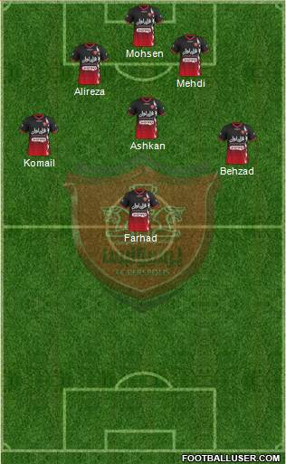 Persepolis Tehran Formation 2016