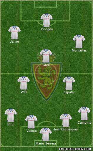 R. Zaragoza S.A.D. Formation 2016