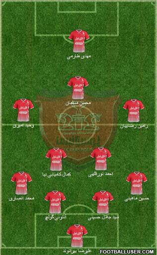 Persepolis Tehran Formation 2016