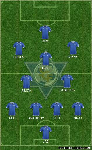 Sport Clube Freamunde Formation 2016