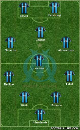 Olympique de Marseille Formation 2016