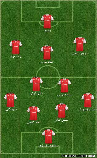 Teraktor-Sazi Tabriz Formation 2016