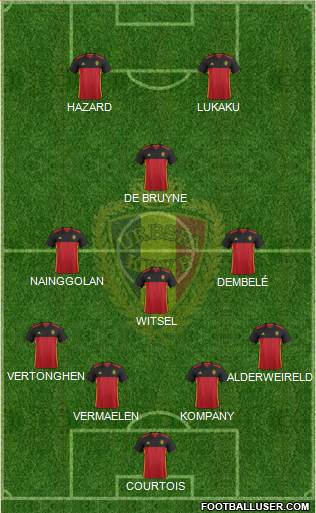 Belgium Formation 2016