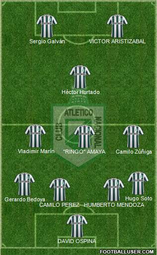CDC Atlético Nacional Formation 2016