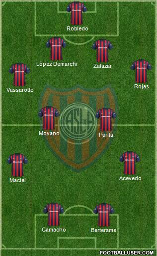 San Lorenzo de Almagro Formation 2016