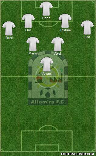 Club Altamira F.C. Formation 2016