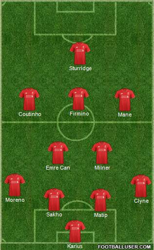 Liverpool Formation 2016