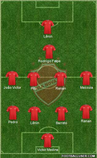 Vila Nova FC Formation 2016