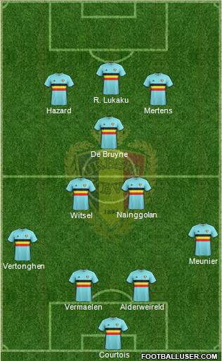 Belgium Formation 2016