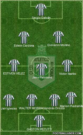 CDC Atlético Nacional Formation 2016