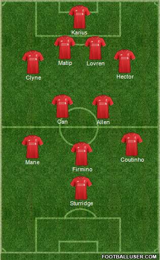 Liverpool Formation 2016