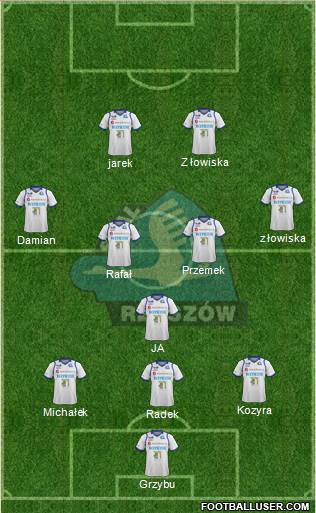 Stal Rzeszow Formation 2016