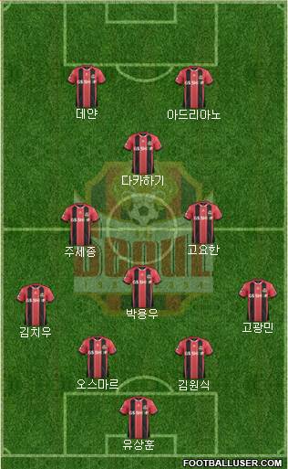 FC Seoul Formation 2016