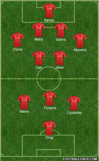 Liverpool Formation 2016