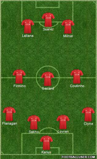 Liverpool Formation 2016