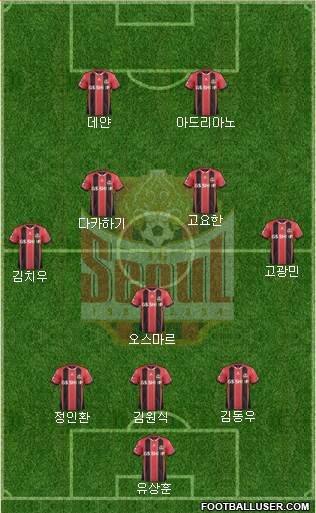 FC Seoul Formation 2016