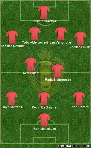 Belgium Formation 2016