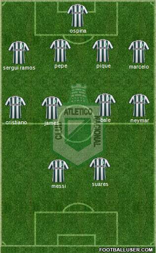CDC Atlético Nacional Formation 2016
