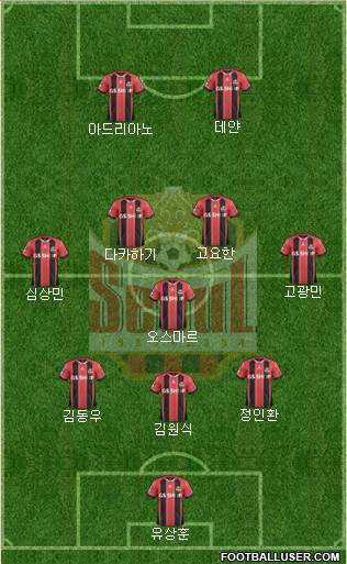 FC Seoul Formation 2016