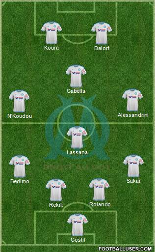 Olympique de Marseille Formation 2016