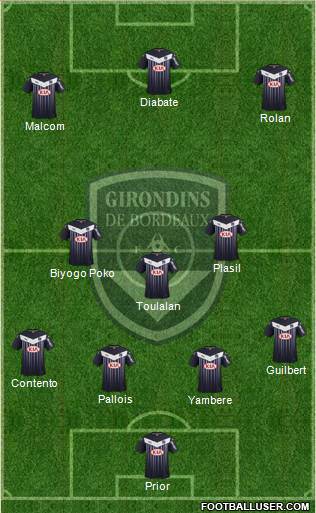 FC Girondins de Bordeaux Formation 2016