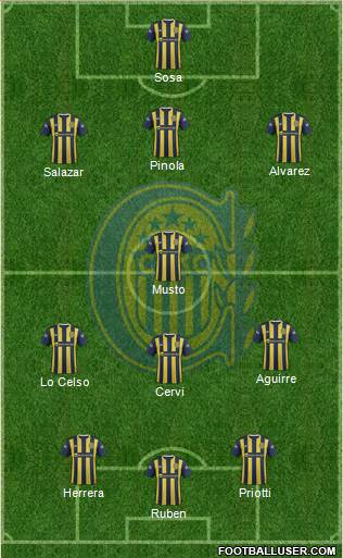 Rosario Central Formation 2016
