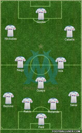 Olympique de Marseille Formation 2016