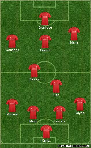 Liverpool Formation 2016