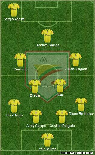 CD Real Cartagena Formation 2016