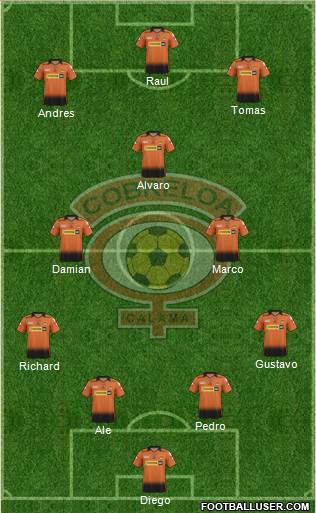 CD Cobreloa S.A.D.P. Formation 2016