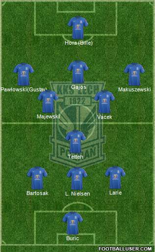 Lech Poznan Formation 2016