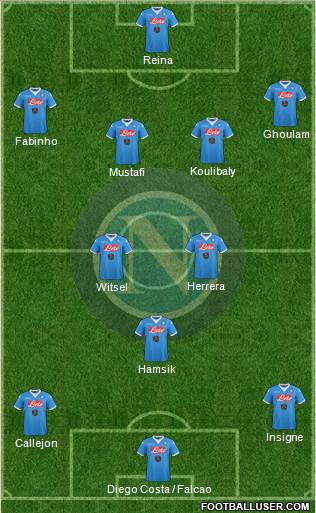 Napoli Formation 2016