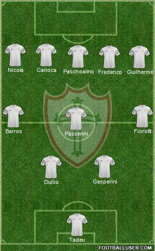 A Portuguesa D Formation 2016