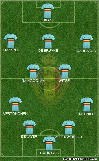Belgium Formation 2016