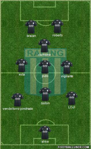 Racing Club Formation 2016