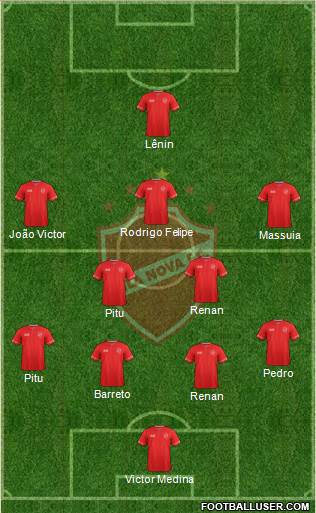 Vila Nova FC Formation 2016