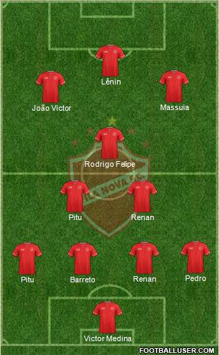 Vila Nova FC Formation 2016