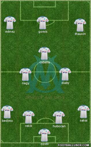 Olympique de Marseille Formation 2016