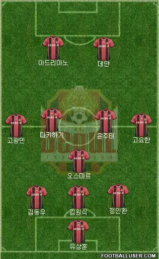 FC Seoul Formation 2016